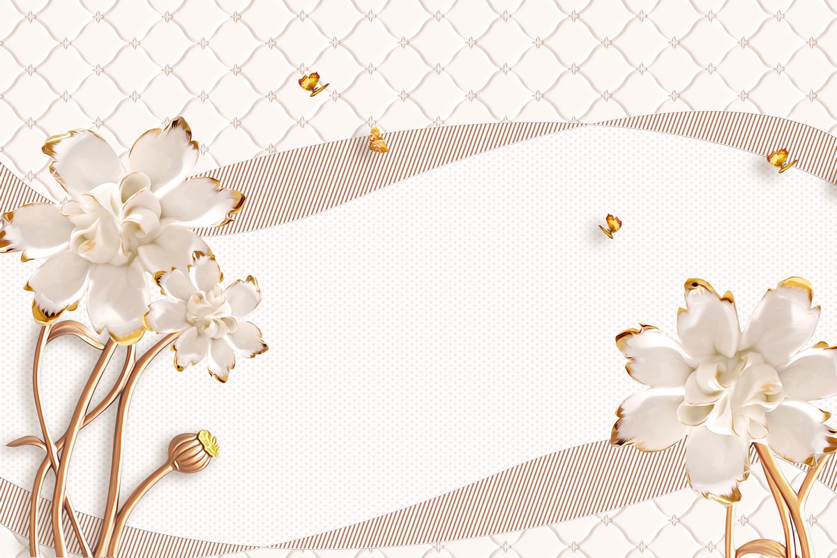 Фреска Очарование перламутра с брилиантами